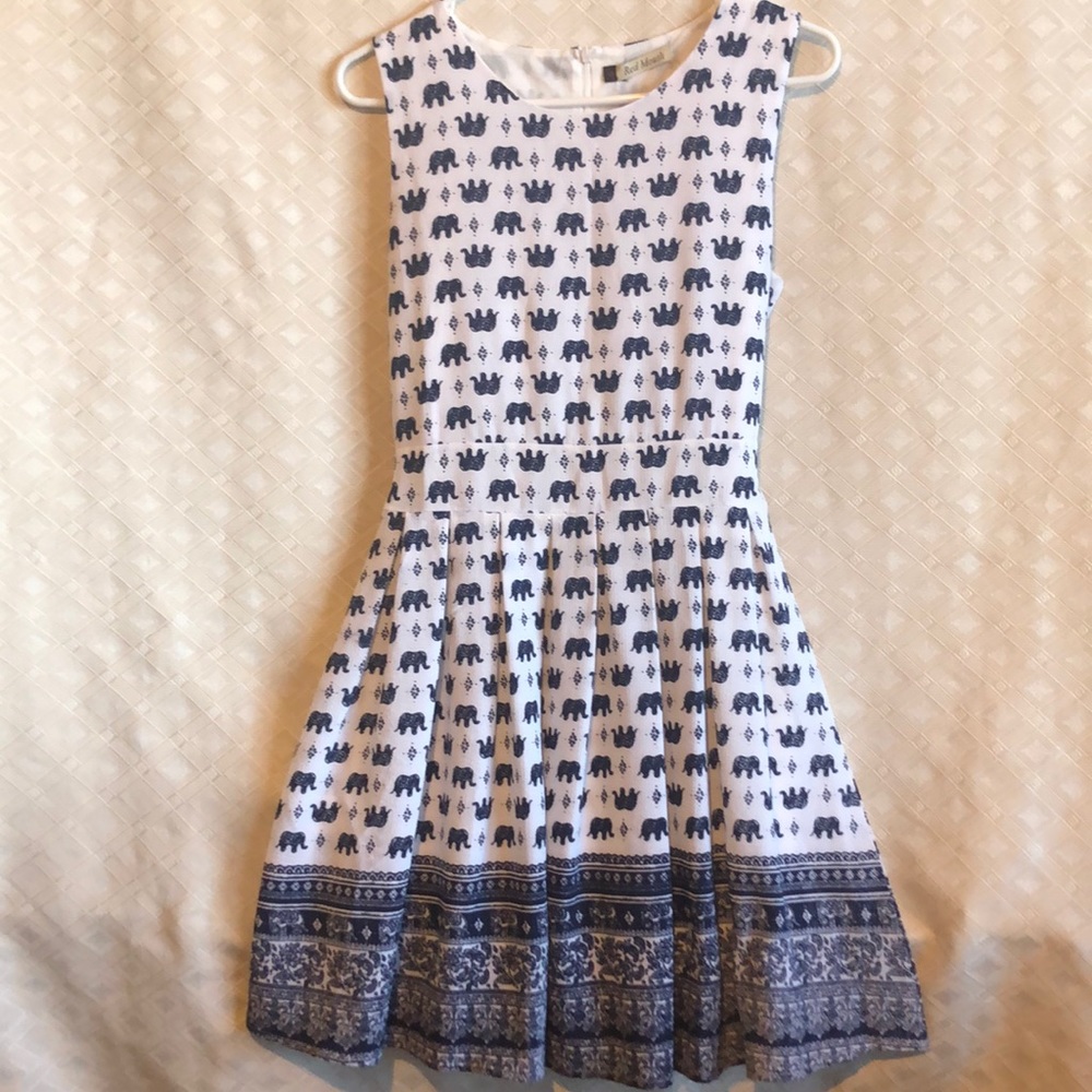 Pretty boho shift elephant dress